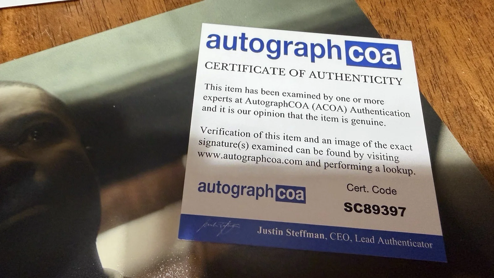 David Oyelowo — David Oyelowo Signed Autographed 8x10 Photo ACOA Silo TV, image 3