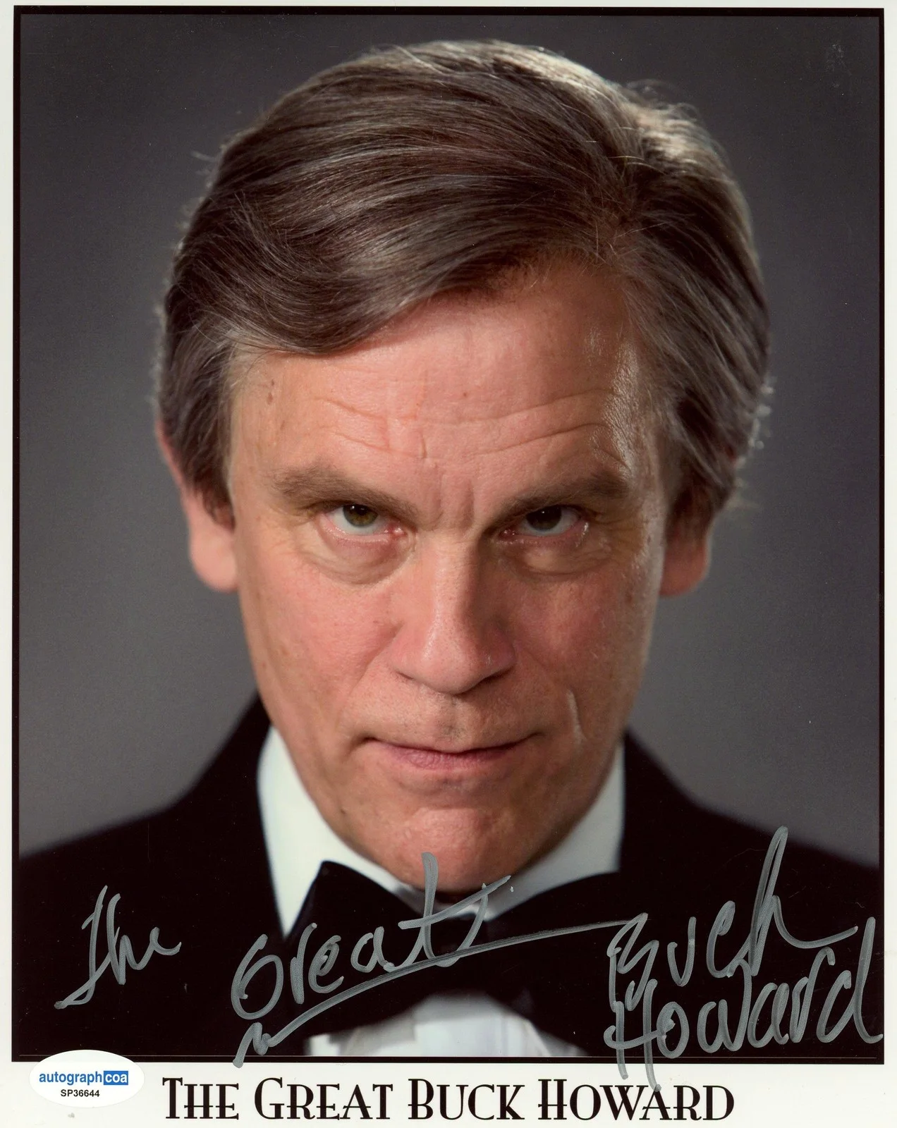 John Malkovich — John Malkovich "The Great Buck Howard" AUTOGRAPH Signed 8x10 Prop Photo ACOA