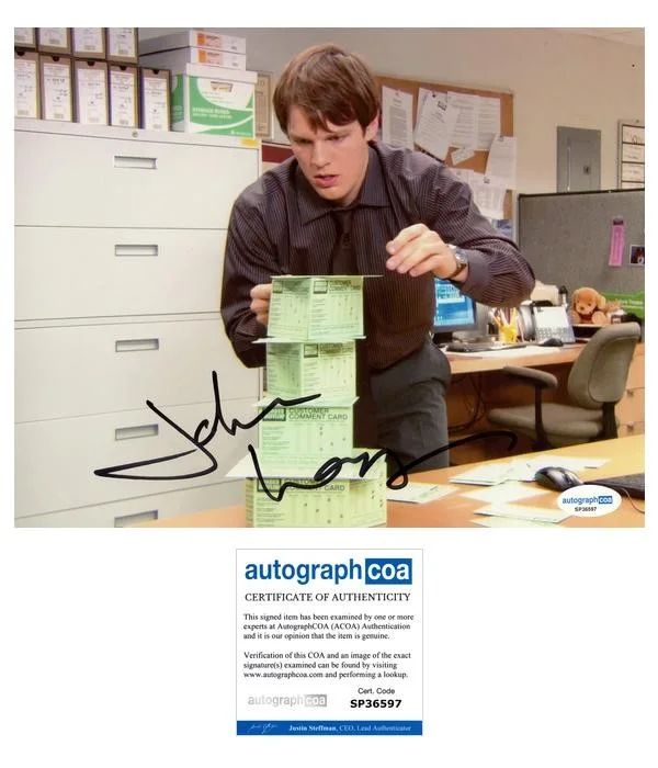 Jake Lacy — Jake Lacy "The Office" AUTOGRAPH Signed 'Pete Miller' 8x10 Photo E ACOA