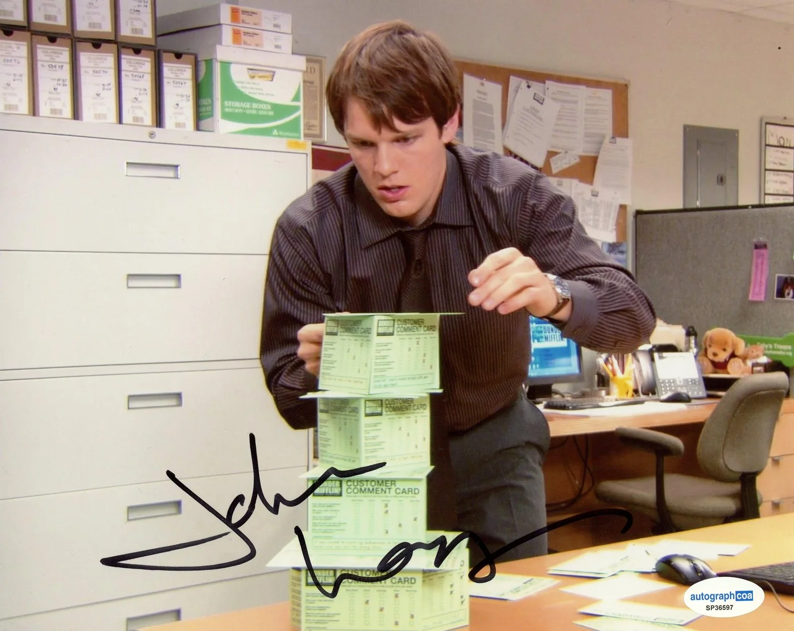 Jake Lacy — Jake Lacy "The Office" AUTOGRAPH Signed 'Pete Miller' 8x10 Photo E ACOA, изображение 2
