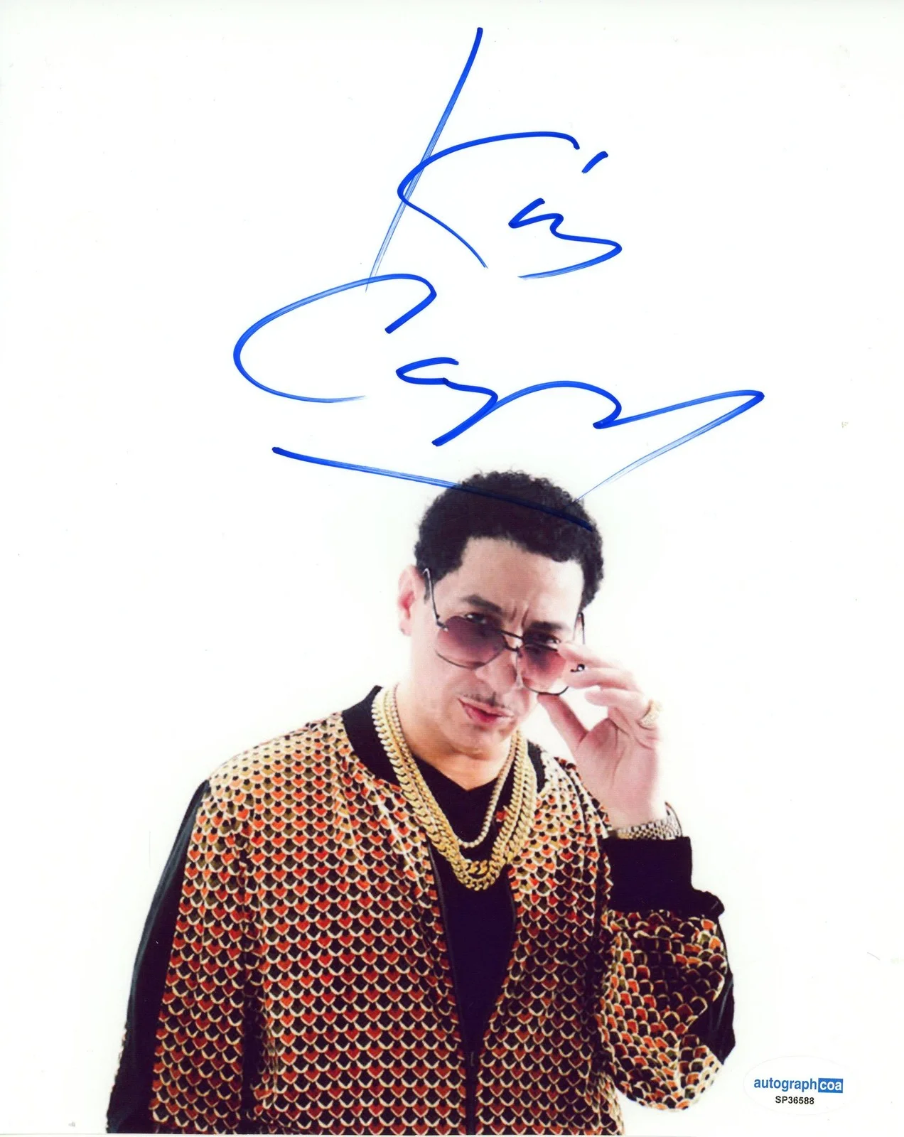 Kid Capri — Kid Capri "Jokes on You Jack" DJ Rap AUTOGRAPH Signed 8x10 Photo ACOA, изображение 2