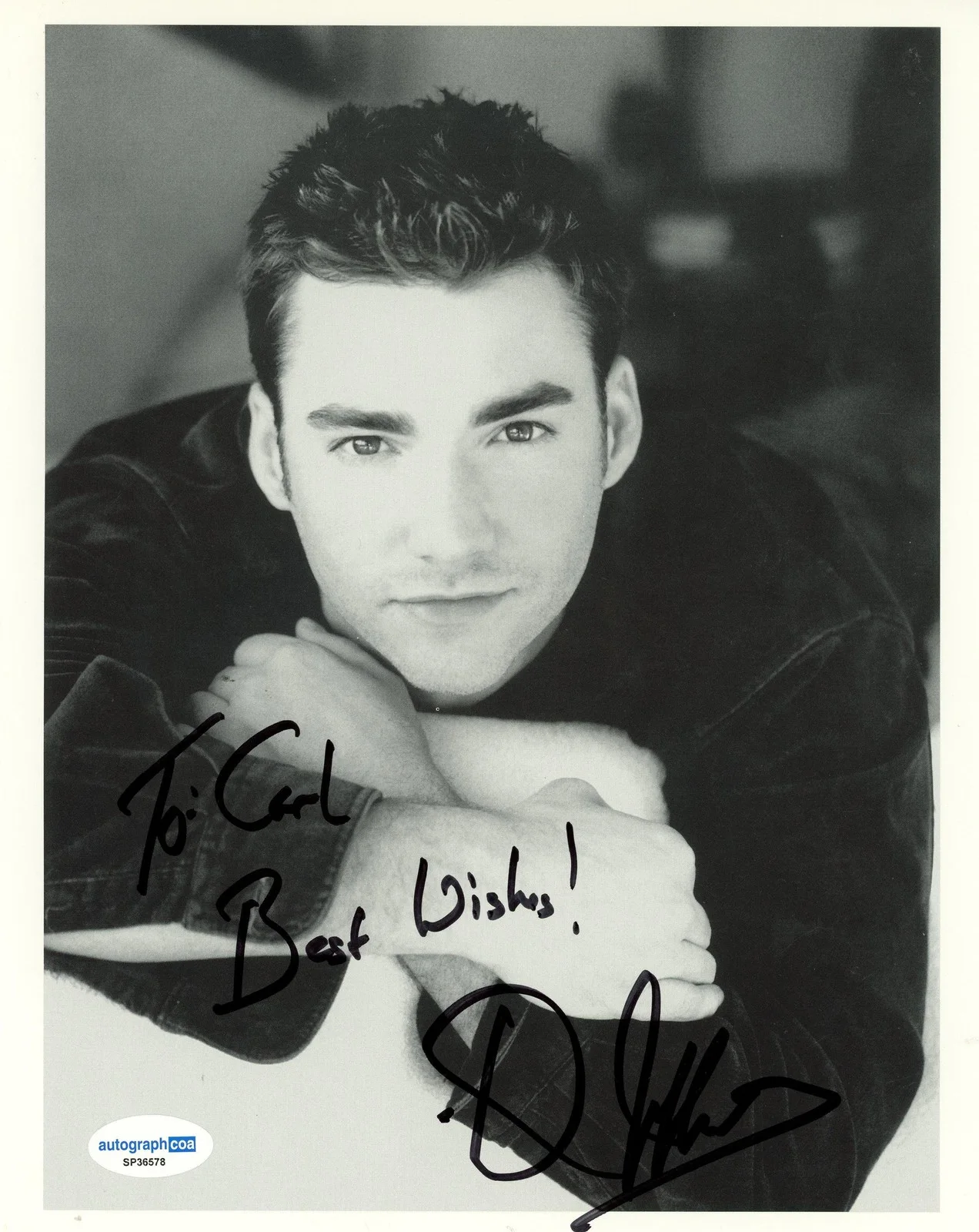 Don Jeffcoat — Don Jeffcoat "One Life to Live" AUTOGRAPH Signed 8x10 Photo 'To Carl' ACOA, изображение 2