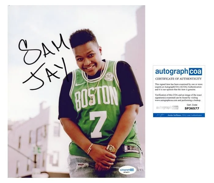 Sam Jay — Sam Jay "Saturday Night Live" AUTOGRAPH Signed 'SNL' Autographed 8x10 Photo ACOA