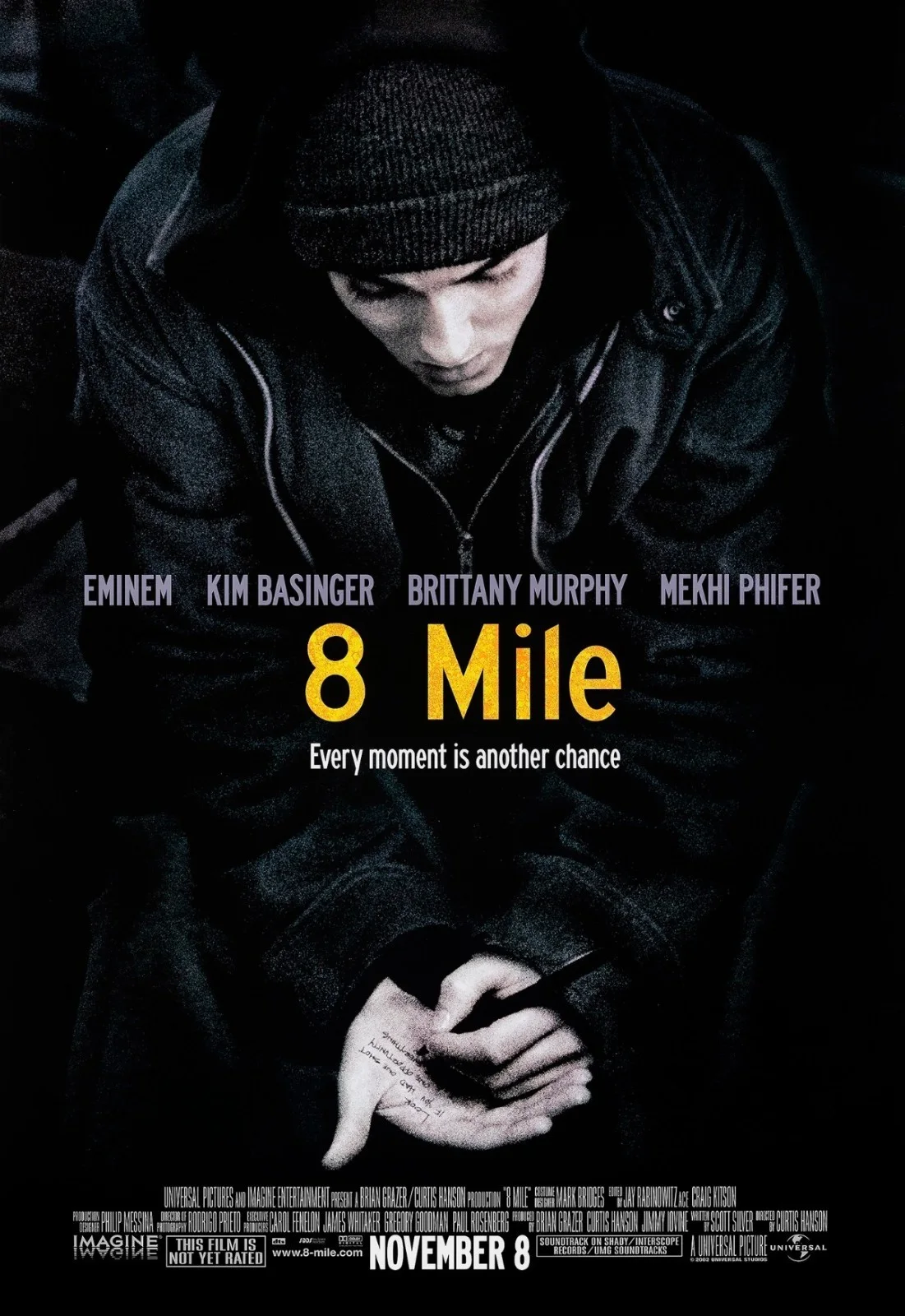 Eminem in 8 Mile (2002) Very Rare Unmounted Genuine 35mm Film Cells, изображение 2
