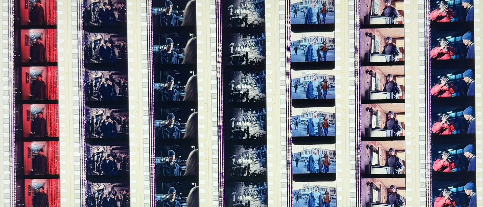 Eminem in 8 Mile (2002) Very Rare Unmounted Genuine 35mm Film Cells, изображение 5