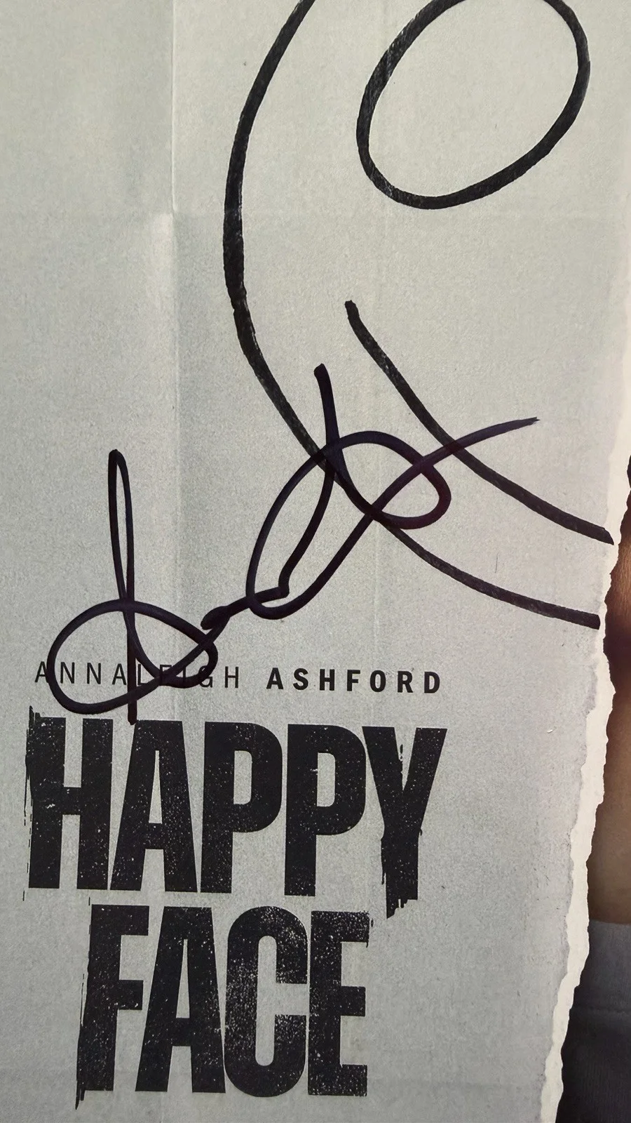 Annaleigh Ashford — Annaleigh Ashford "Happy Face" AUTOGRAPH Signed 8x10 Photo ACOA RACC, изображение 2