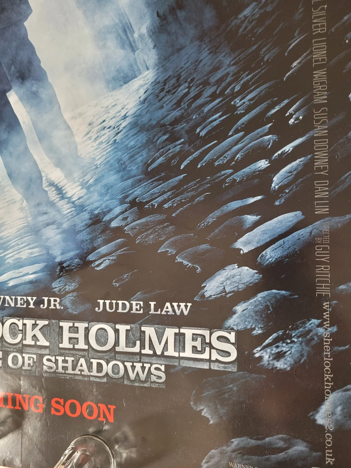 2011 Sherlock Holmes - A Game Of Shadows - Rolled One Sheet Movie Poster 27X40, изображение 2