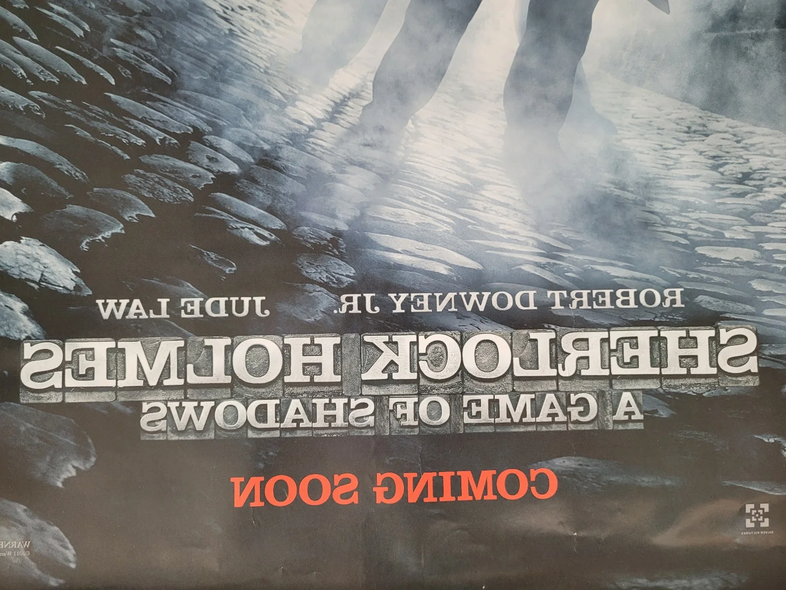 2011 Sherlock Holmes - A Game Of Shadows - Rolled One Sheet Movie Poster 27X40, изображение 4