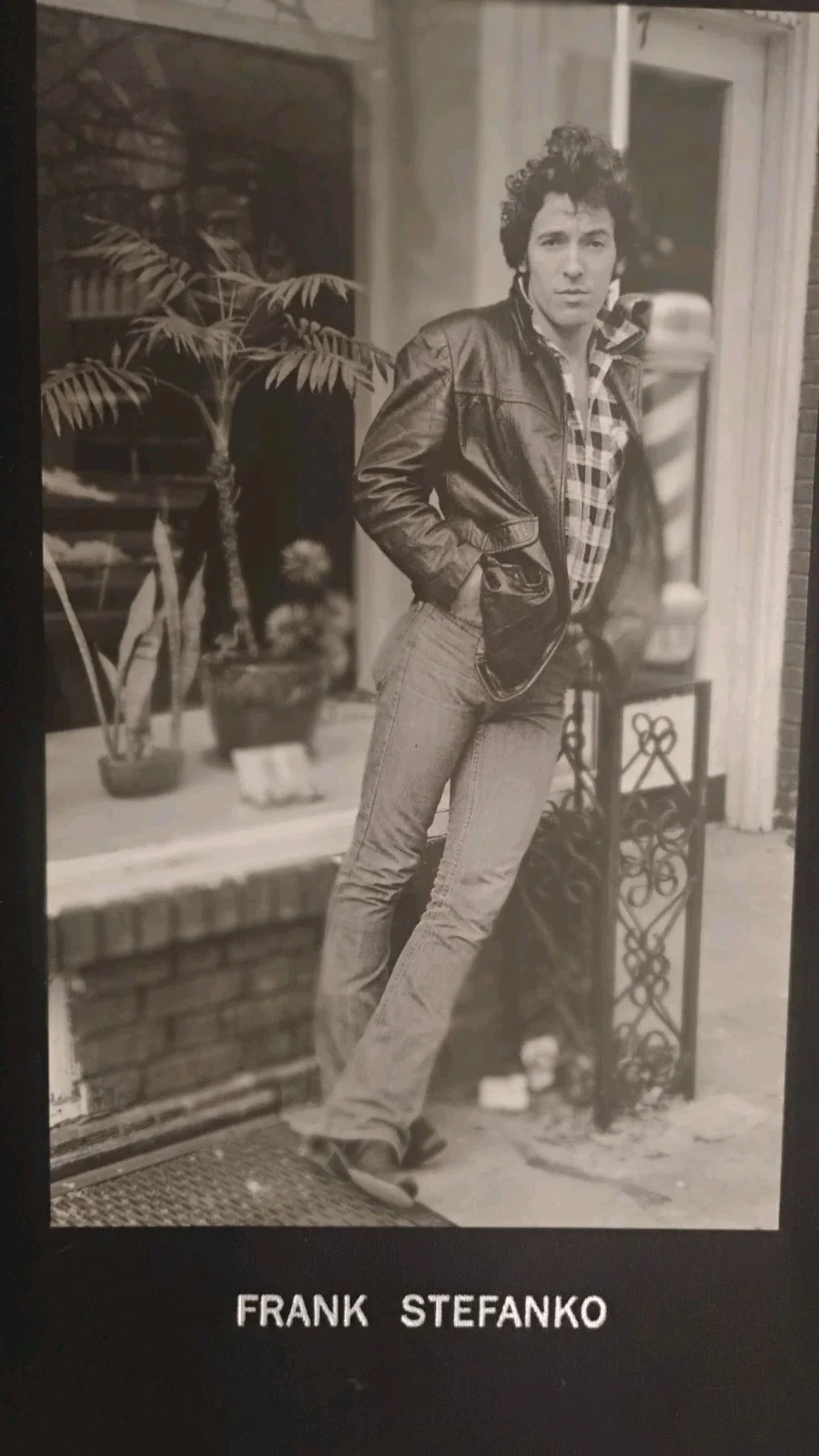 FRANK STEFANKO — BRUCE SPRINGSTEEN Days Of Hope And Dreams Frank Stefanko Signed & #'d & 8"X 10", изображение 2