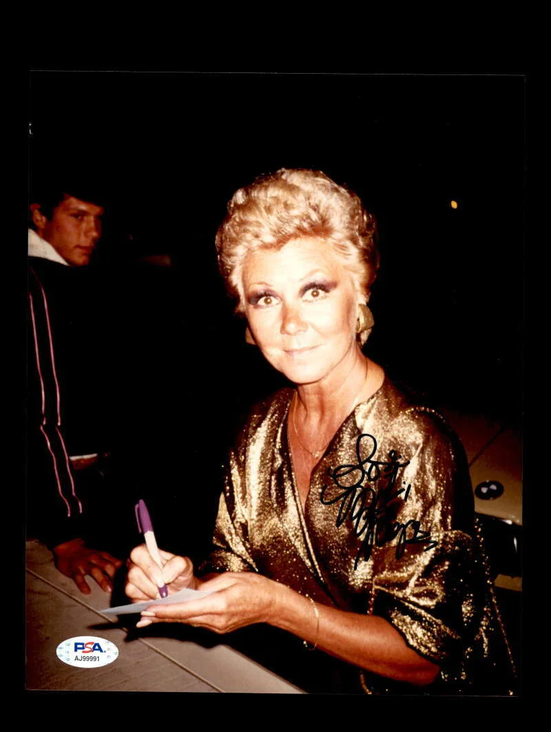 Mitzi Gaynor — Mitzi Gaynor PSA DNA Coa Signed 8x10 Photo Autograph