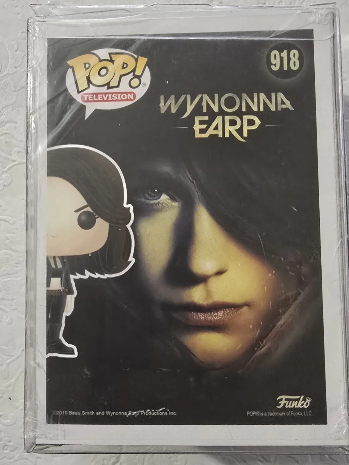 Melanie Scrofano — Melanie Scrofano Signed Autographed "Wynonna Earp" Funko Pop #918 with JSA COA, изображение 3