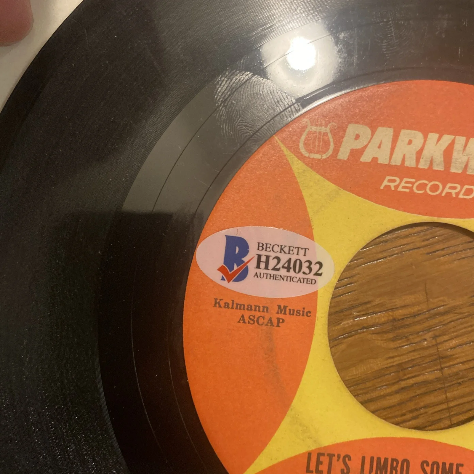 Chubby Checker Signed Autographed Beckett BAS Let’s Limbo Some More Record, image 4