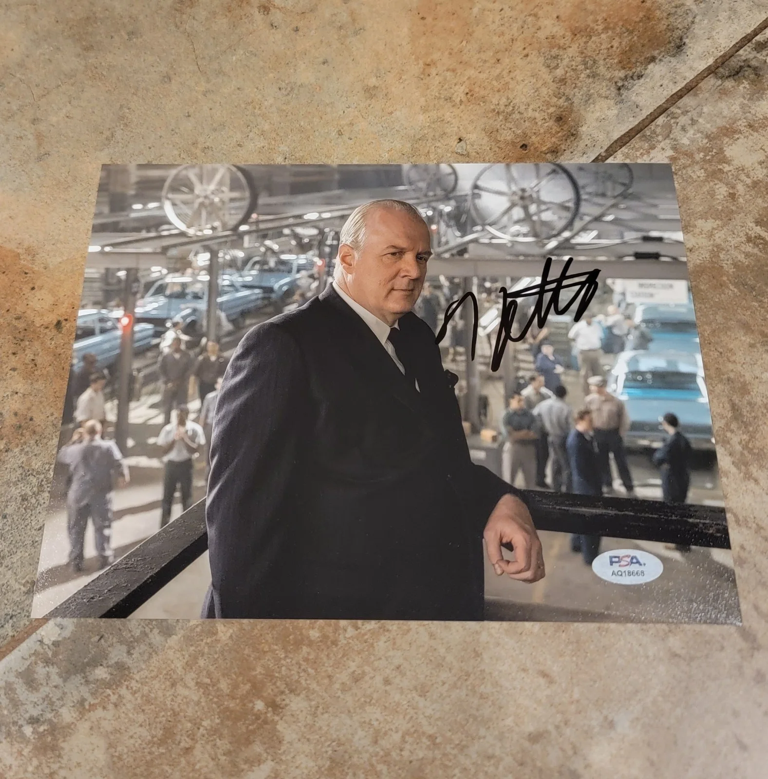 Tracy Letts — Tracy Letts signed 8x10 photo PSA DNA autograph Ford v Ferrari