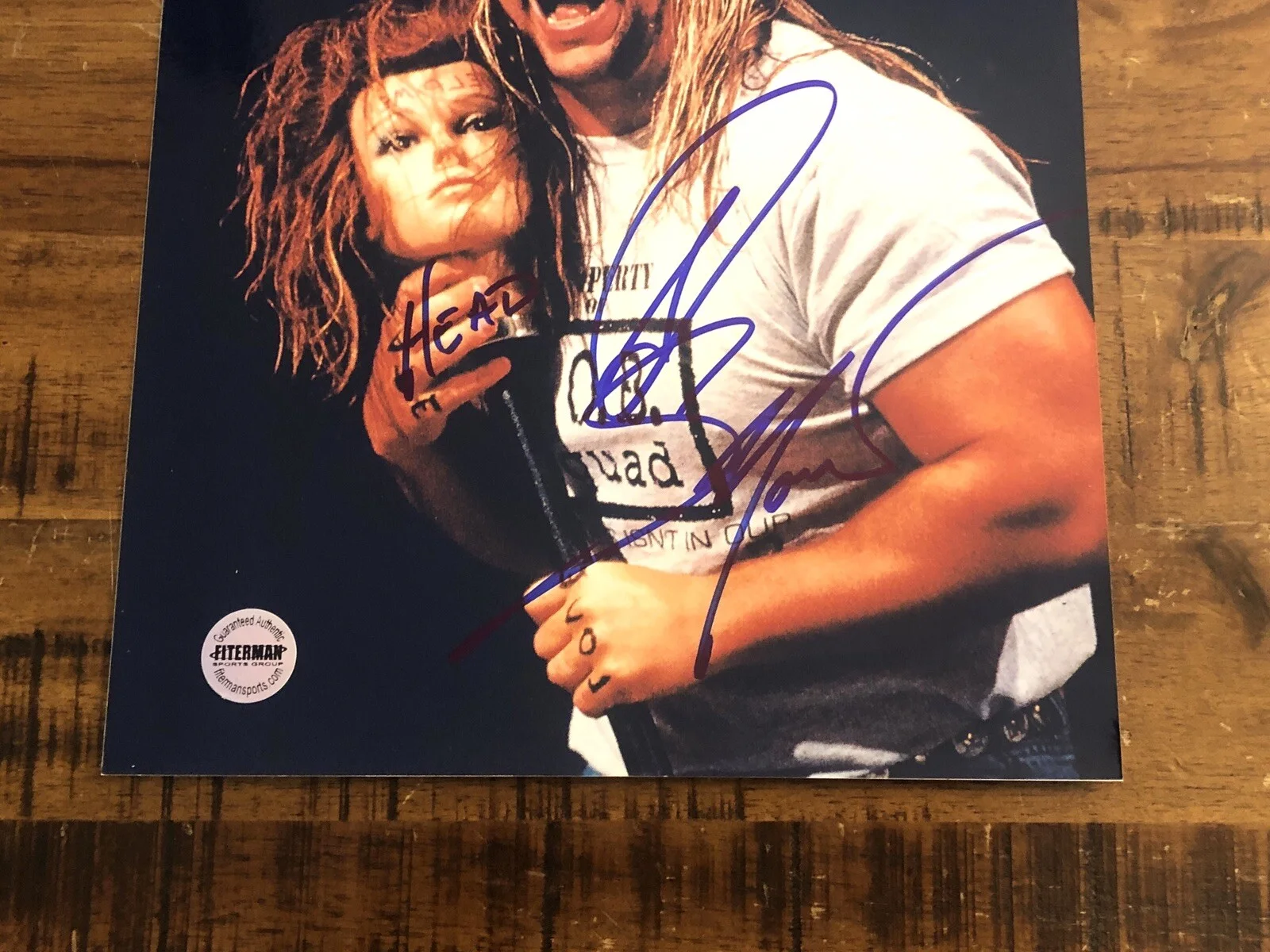 Al Snow — Al Snow and Head Authentic Autographs 8" x 10" WWE WWF Wrestling JOB Squad, image 3