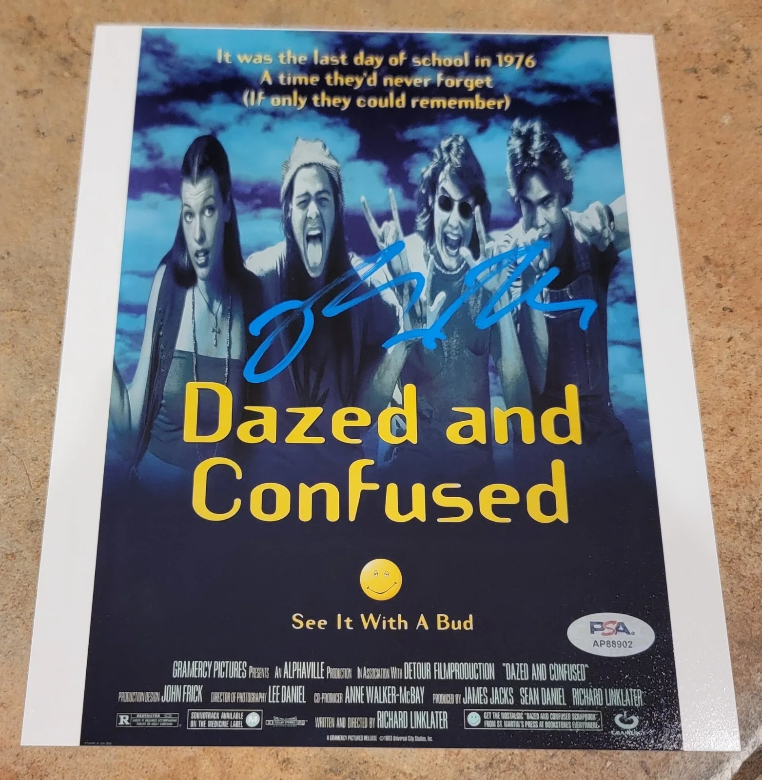 Richard Linklater — Richard Linklater signed 8x10 photo PSA DNA autograph Dazed and Confused