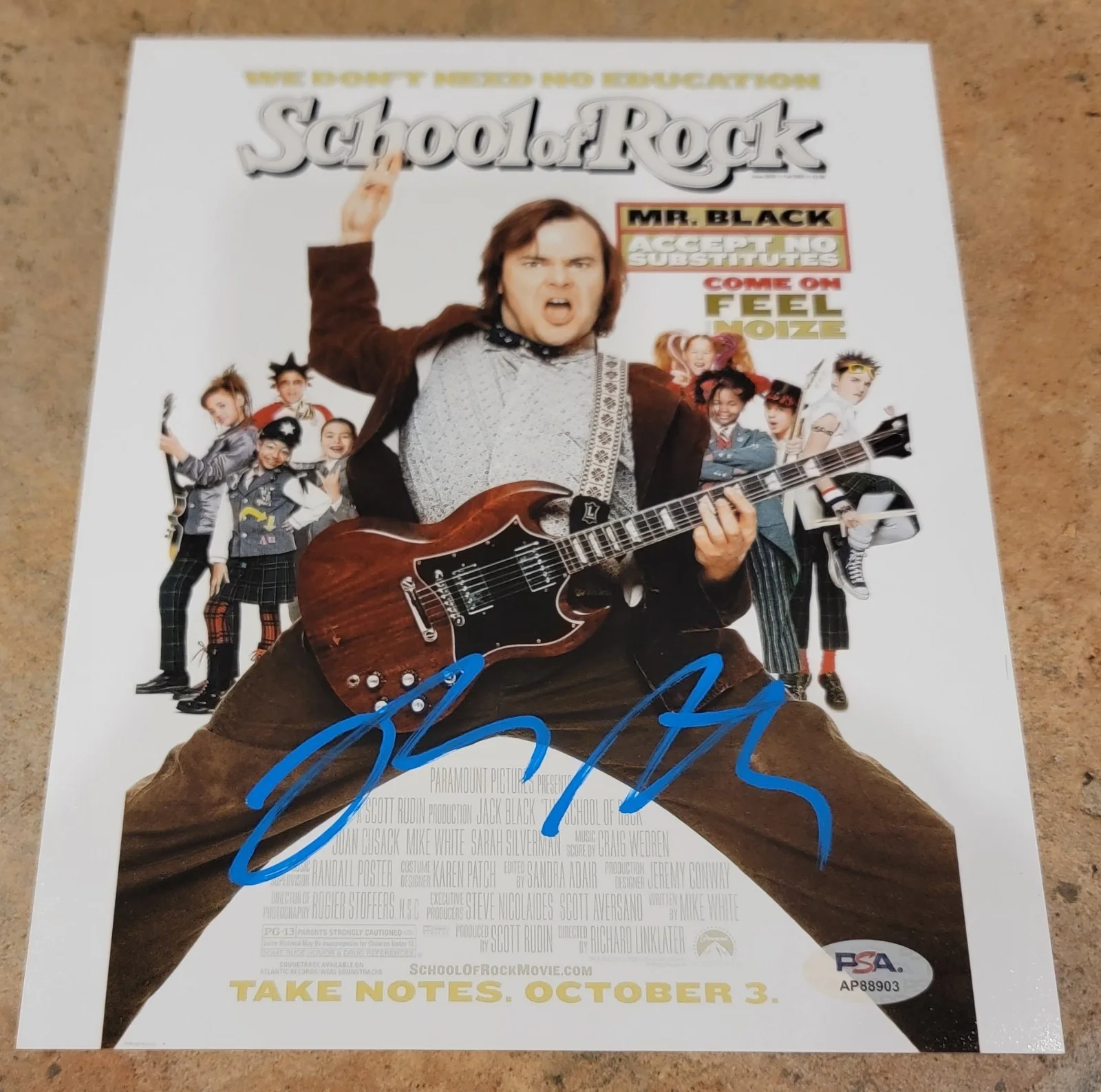 Richard Linklater — Richard Linklater signed 8x10 photo PSA DNA autograph School of Rock director