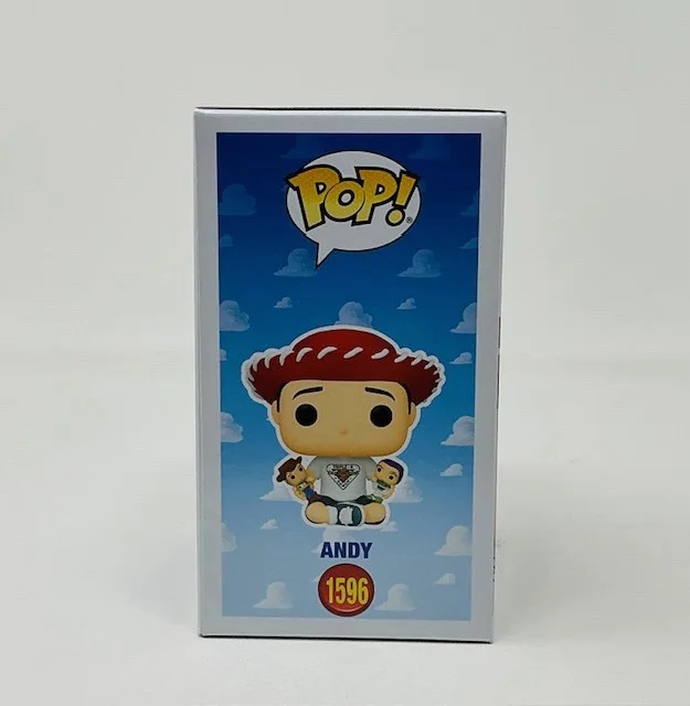 John Morris — John Morris Autographed Signed Andy Pixar Toy Story Funko Pop #1596 OC Marketing, изображение 3