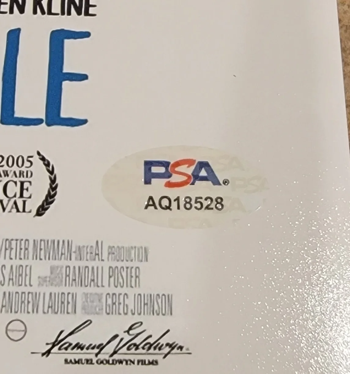 Noah Baumbach — Noah Baumbach signed 8x10 photo PSA DNA autograph The Squid and the Whale, image 2