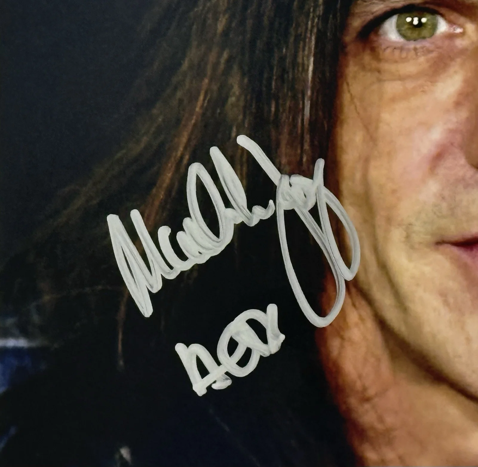 Malcolm Young AC/DC signed Photo 8x10 autographed ac dc Beckett coa, image 2