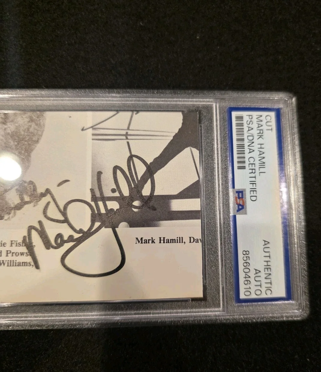 Mark Hamill — Mark Hamill Signed Cut Star Wars Luke Skywalker Autograph PSA/DNA, image 4