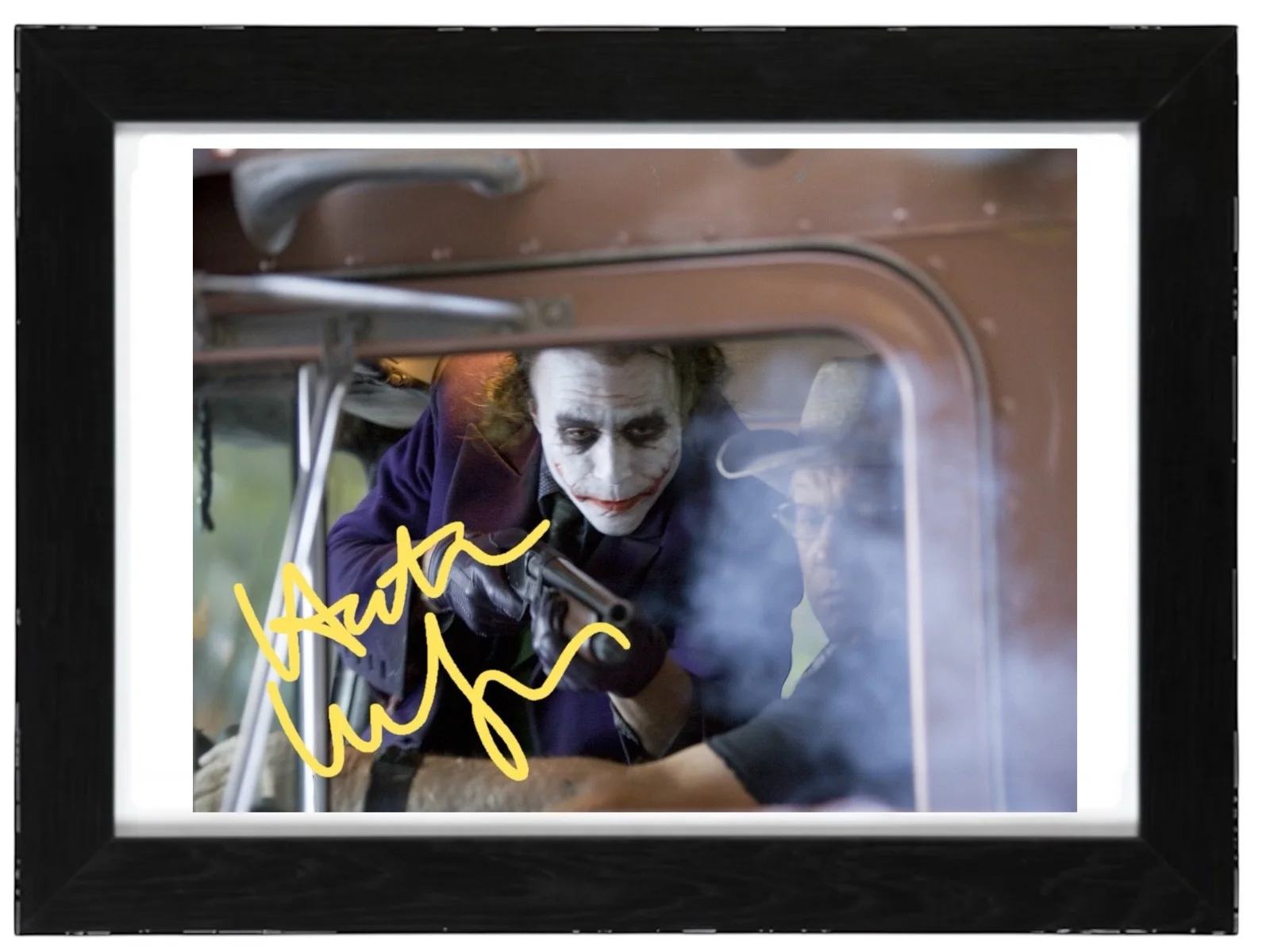 Heath Ledger Signed Autograph PHOTO Pre Print 6x4/A4/ Framed Batman the Joker, изображение 3