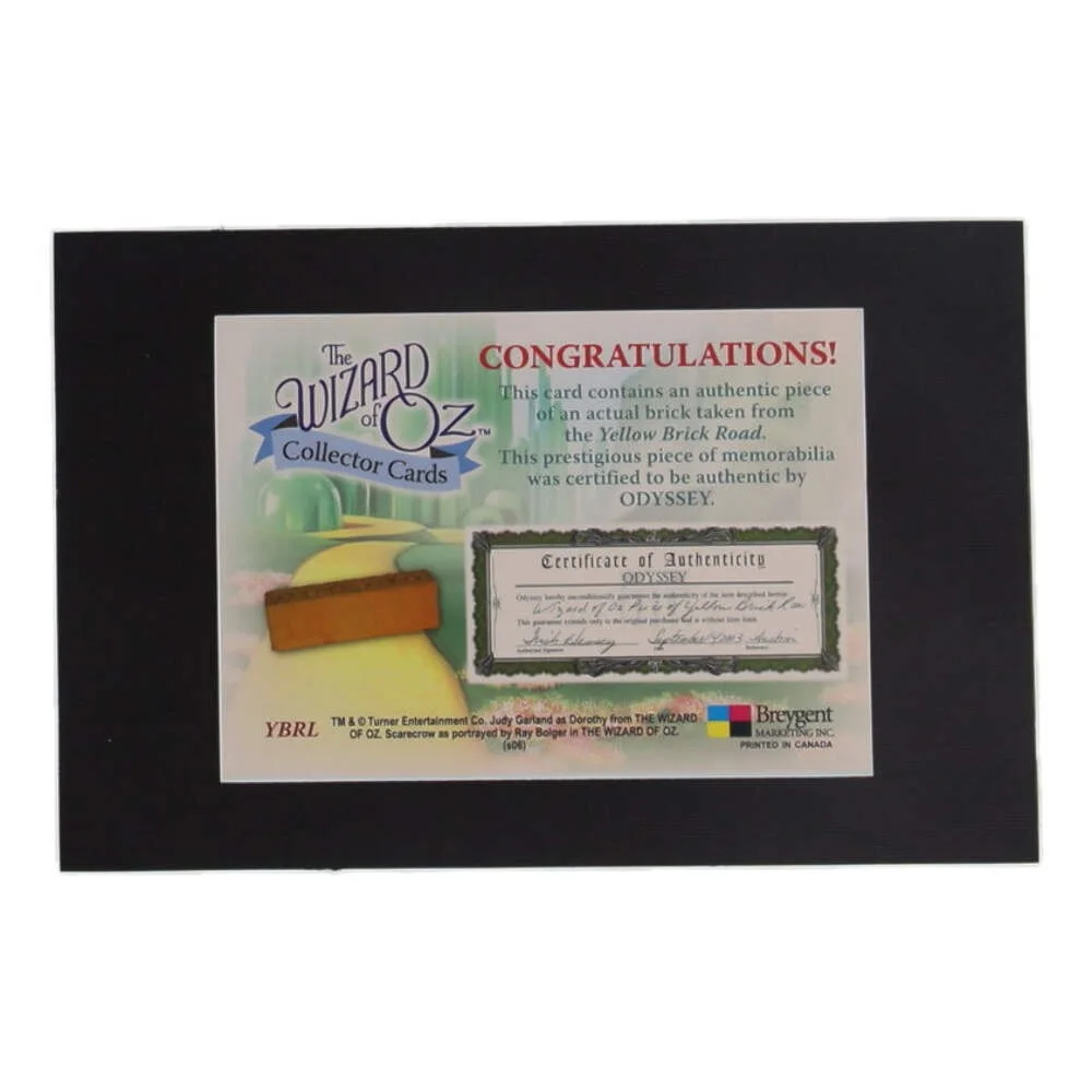 Jerry Maren — Jerry Maren Signed (Beckett) LE "The Wizard Of Oz" Authentic Piece Of "The Yello, изображение 2