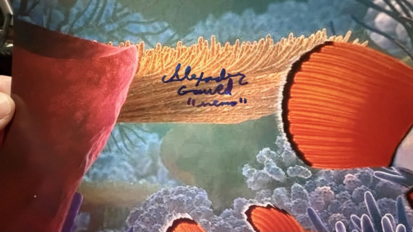 Alexander Gould — Autographed Alexander Gould Signed 11x14 Photo Finding Nemo Disney Beckett COA, изображение 5