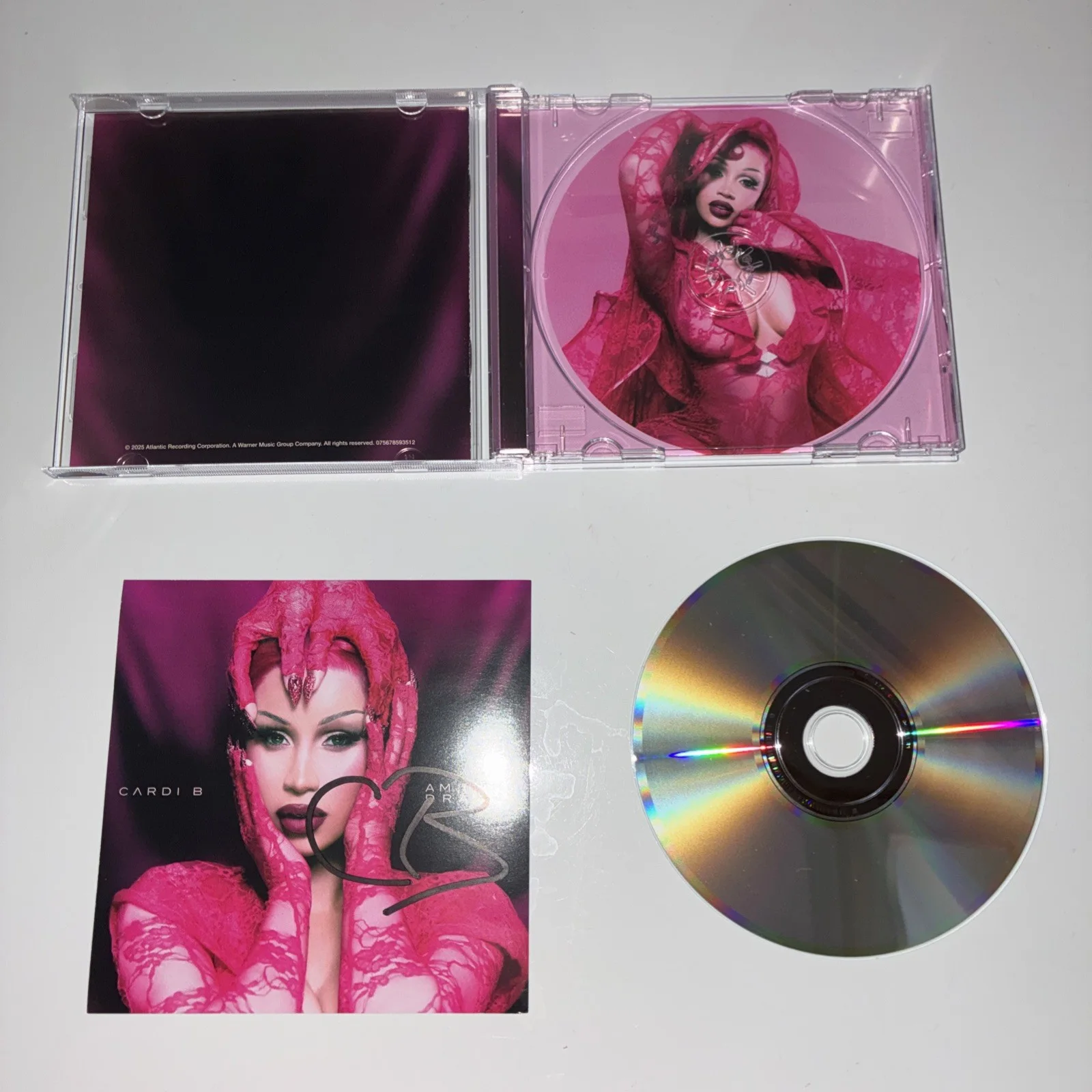 Cardi B "Am I The Drama? - SIGNED CD - Pretty and Petty Alternate Cover #3, изображение 3