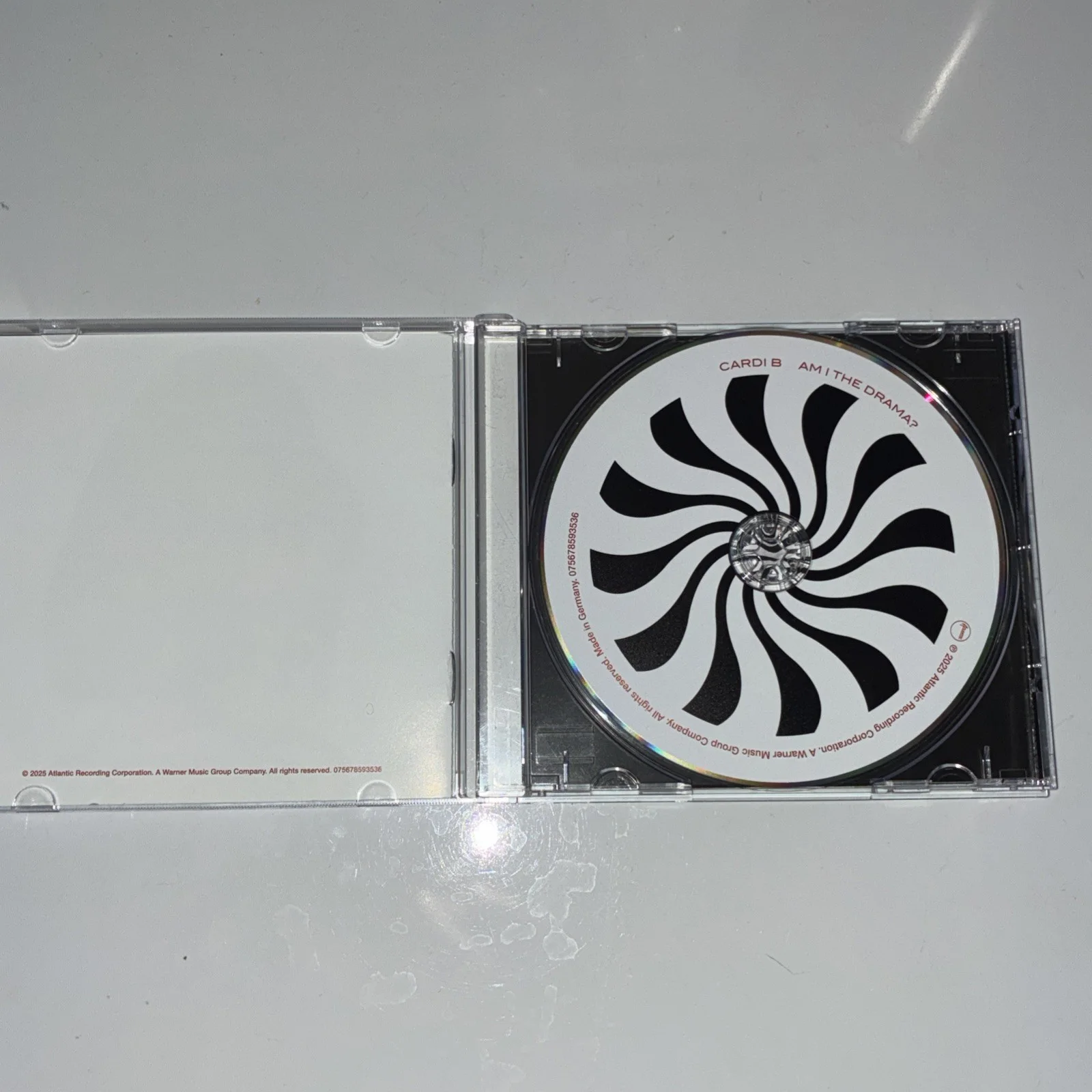 Cardi B “Am I The Drama? Magnet (Alternate Cover #4)” SIGNED CD (2025), image 4