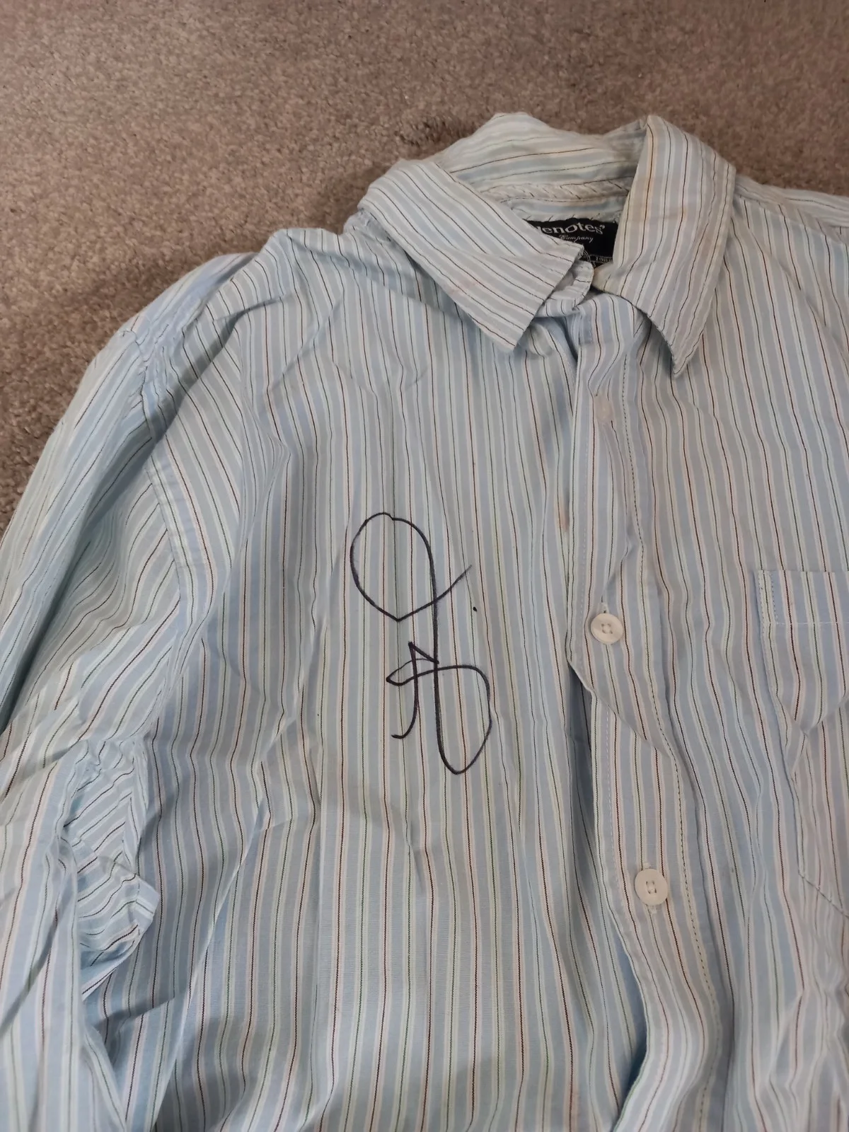 STARGATE UNIVERSE SCREEN WORN COSTUME TJ SHIRT EPISODE INCURSION 2 SIGNED ALAINA, изображение 2