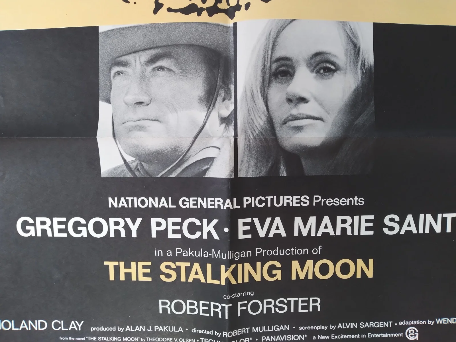 The Stalking Moon original movie 1968 poster US one sheet, изображение 2