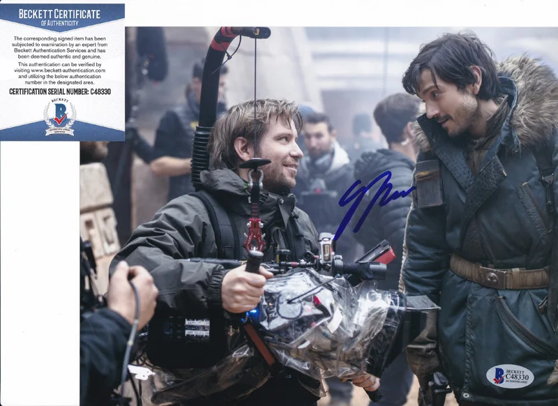Gareth Edwards — Gareth Edwards Star Wars Rogue One Signed Autograph 8x10 Photo Beckett BAS COA F