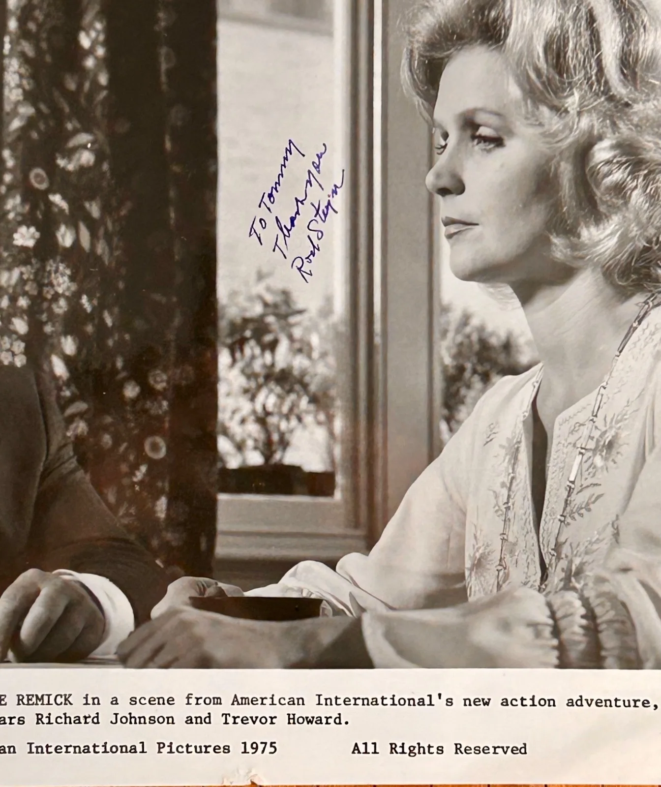 ROD STEIGER LEE REMICK—SIGNED PHOTO—Sondheim•The Omen•On the Waterfont•Oklahoma!, изображение 4