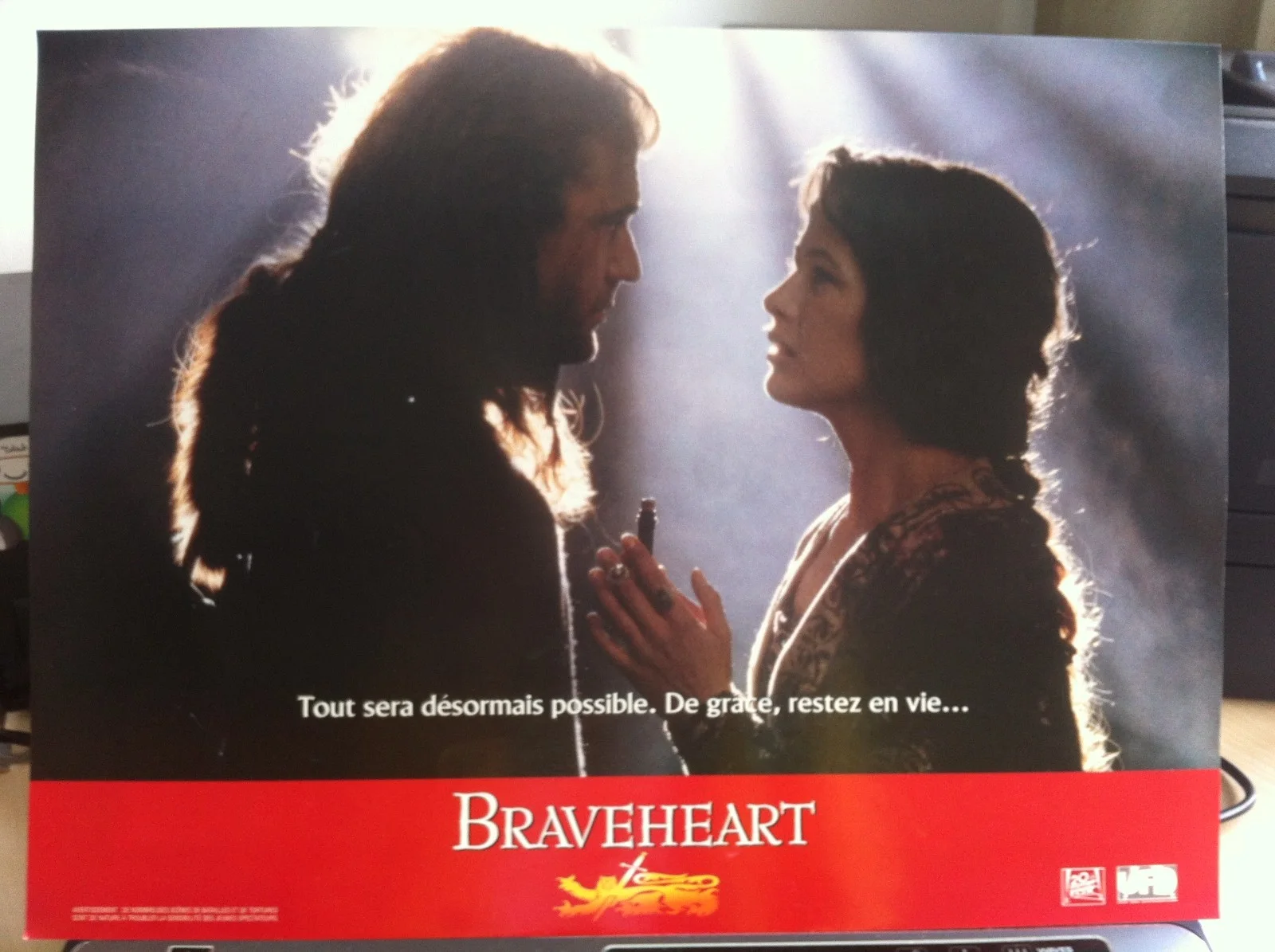 Sophie Marceau L'Etudiante 2 Film Photos Envelope & 4 Braveheart Posters 40x30cm, изображение 5