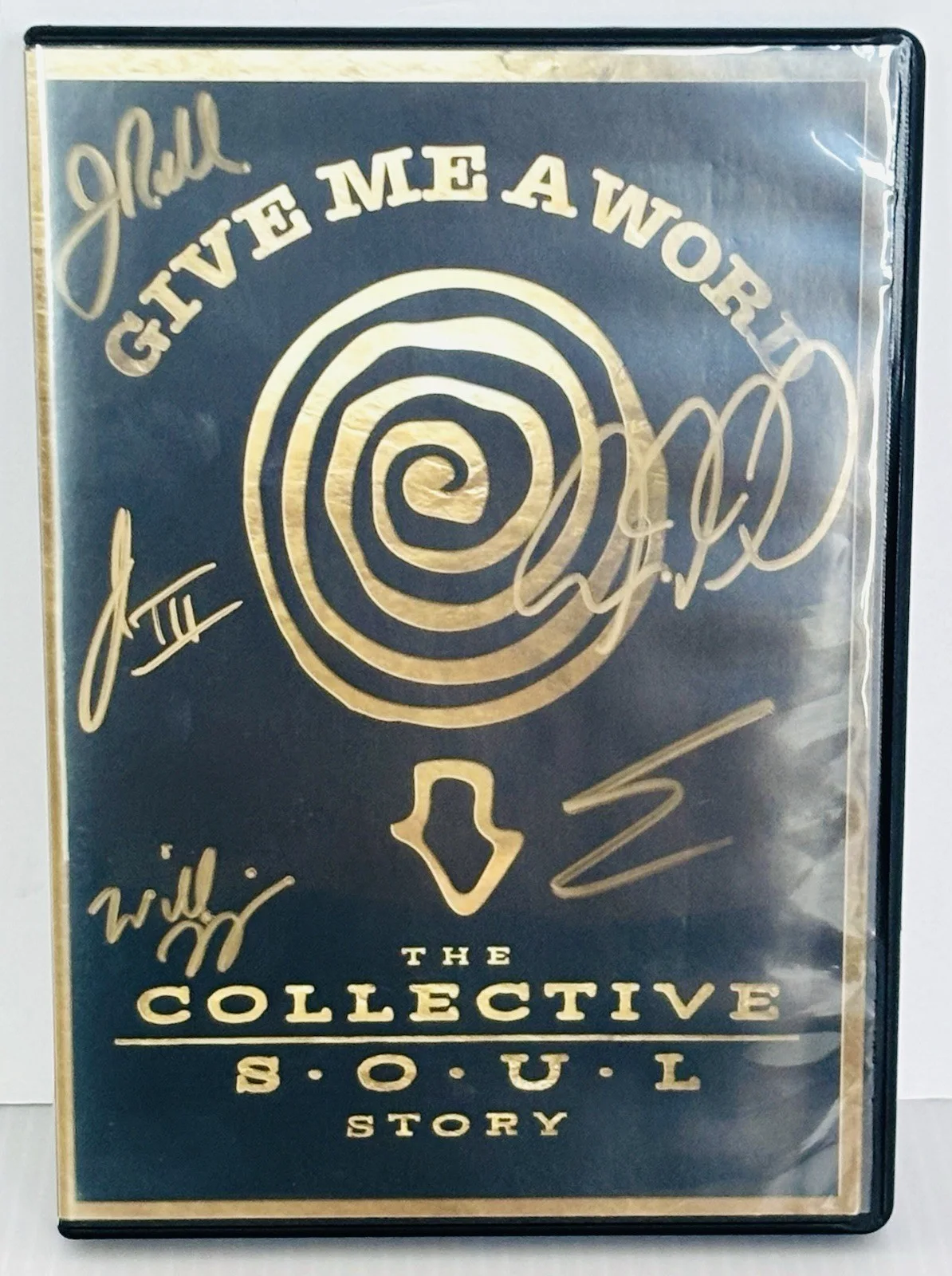 Band Signed Give Me A Word The Collective Soul Story DVD Ed Roland CO *Read*, изображение 2