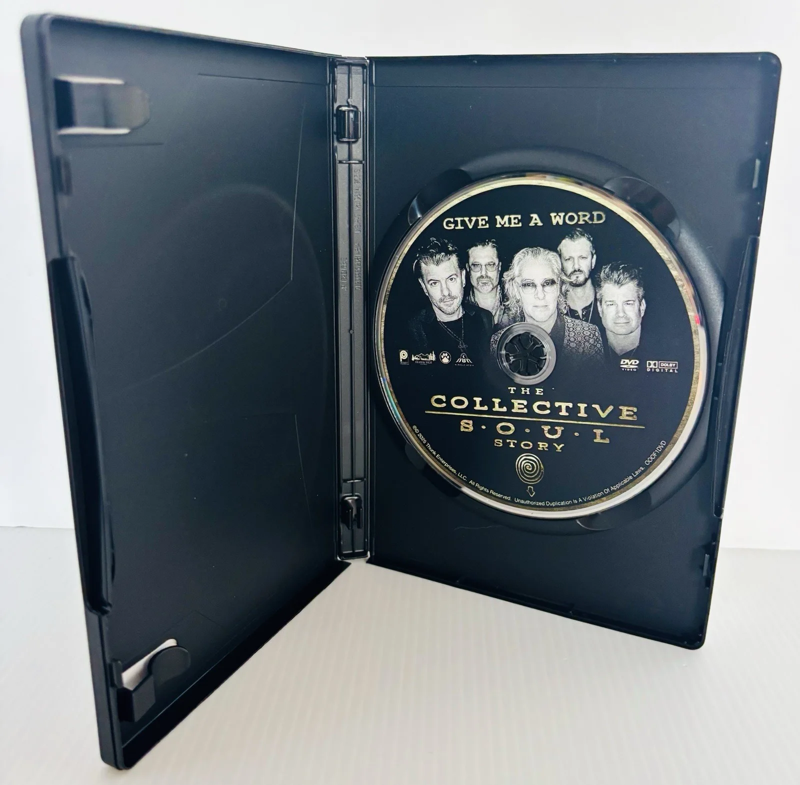 Band Signed Give Me A Word The Collective Soul Story DVD Ed Roland CO *Read*, изображение 3