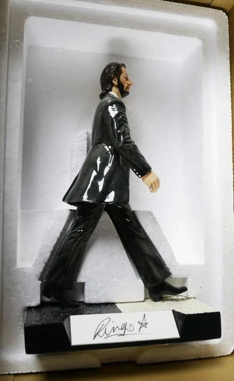 THE BEATLES /RINGO STARR / 1996 Signed Gartlan STATUE / ARTIST PROOF w/ COA NIB, изображение 5