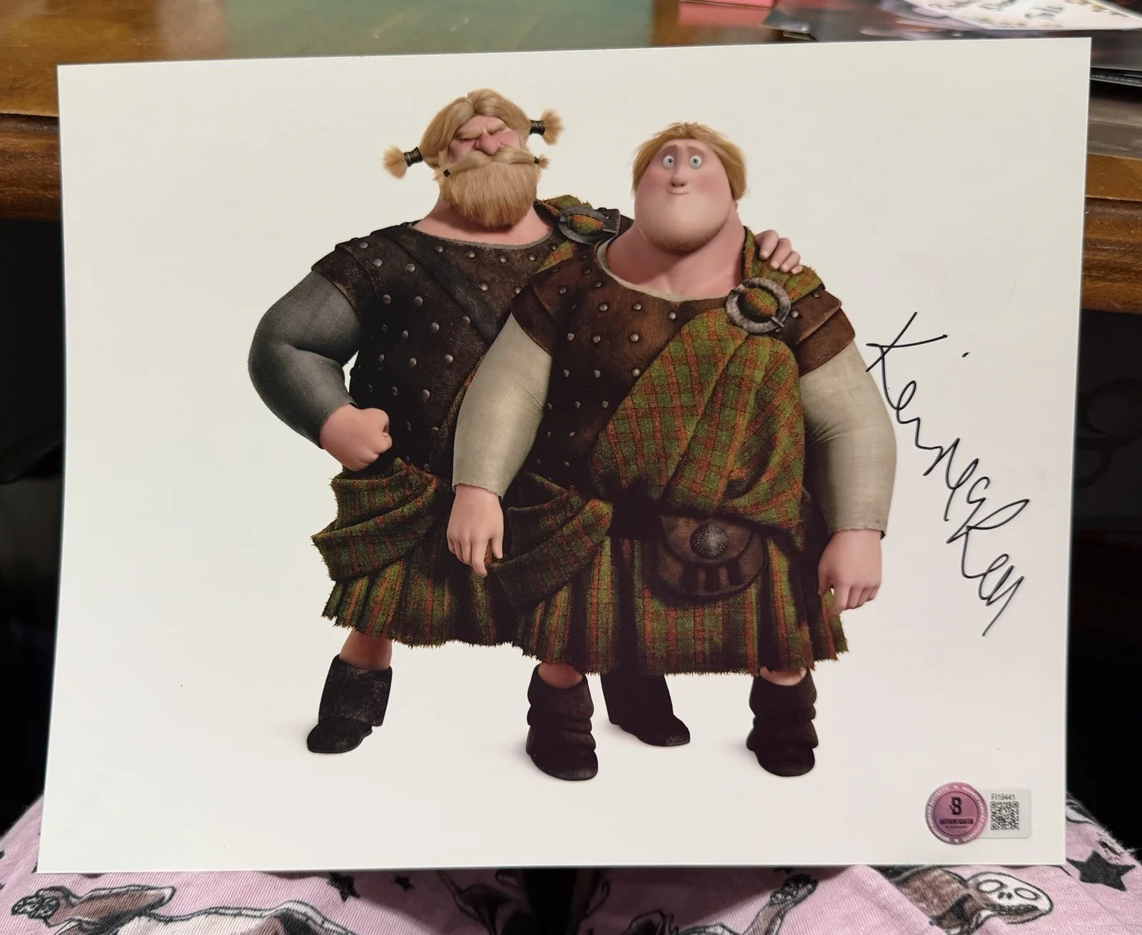 Kevin McKidd — Kevin McKidd Signed 8x10 Photo Autograph Beckett COA Disney Brave, image 3