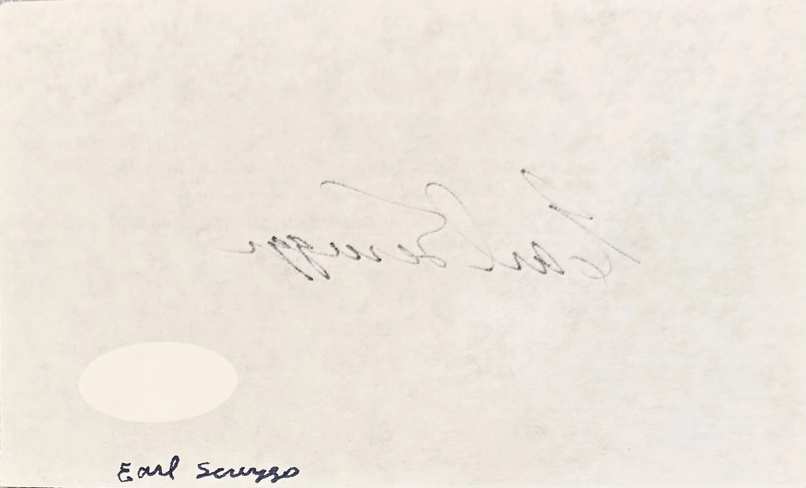 EARL SCRUGGS Autographed Signed 3" x 5" ALBUM PAGE Bluegrass Music JSA CERTIFIED, изображение 3