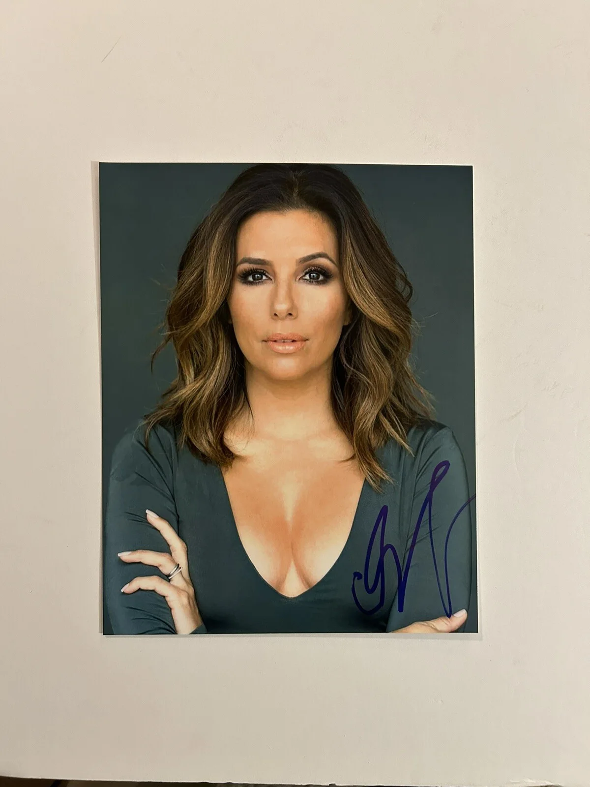 Eva Longoria Signed 8x10 Photo (proof pic) Autograph Desperate Housewives, image 3