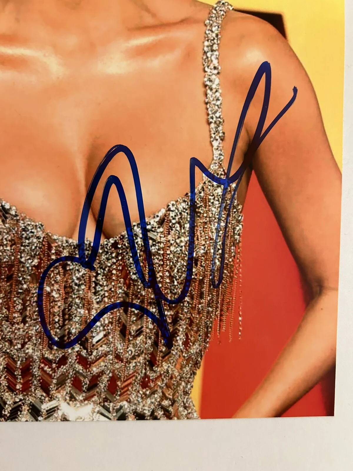 Eva Longoria Autographed 8x10 Photo (proof pic), image 2