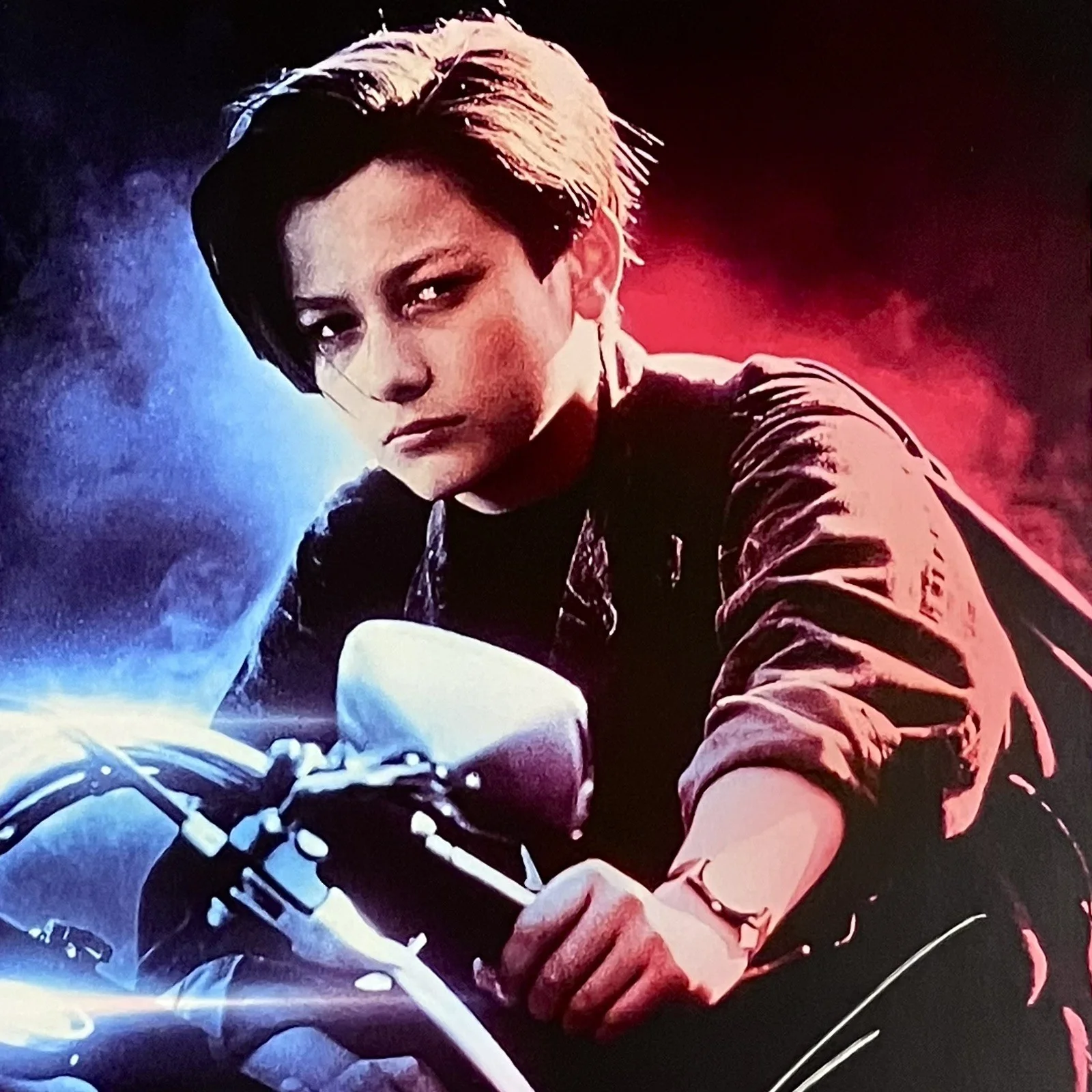 Edward Furlong — TERMINATOR 2: JUDGEMENT DAY Signed 11x14 Poster / EDWARD FURLONG as John Conner