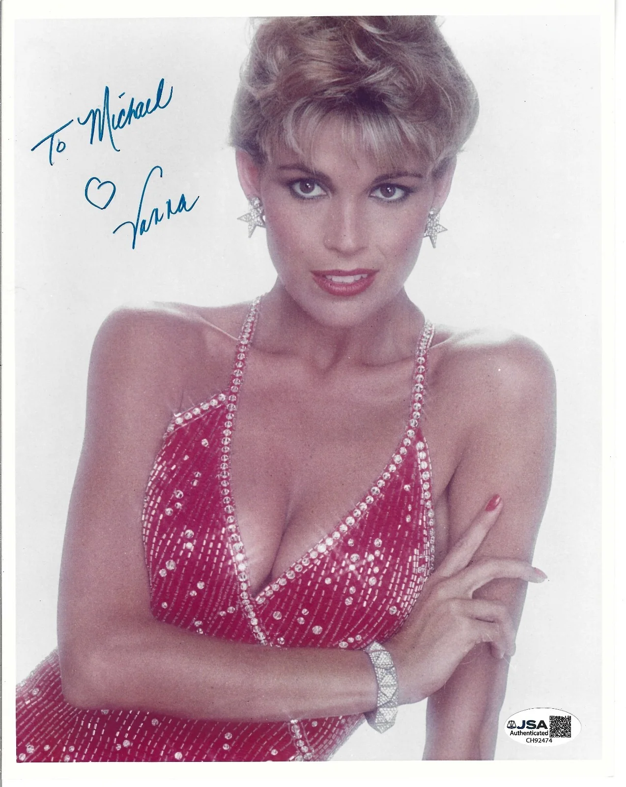 Vanna White — Vanna White REAL hand SIGNED Promo Photo #1 JSA COA Autographed Wheel of Fortune