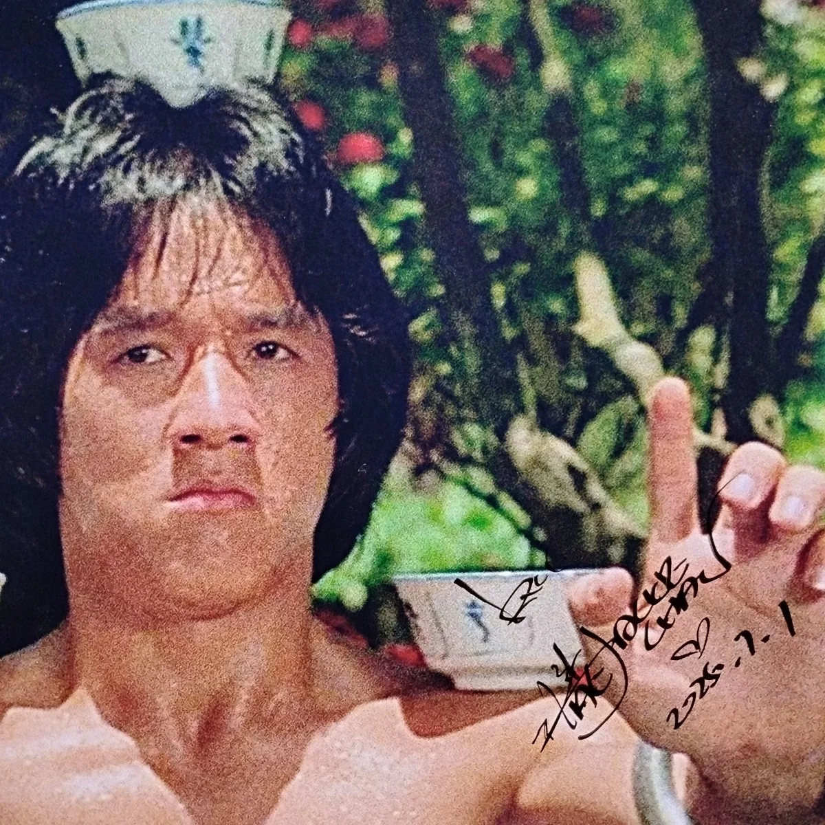 Jackie Chan — Jackie Chan Autographed (JSA COA) - DRUNKEN MASTER - Signed 8x10 Photo, image 2