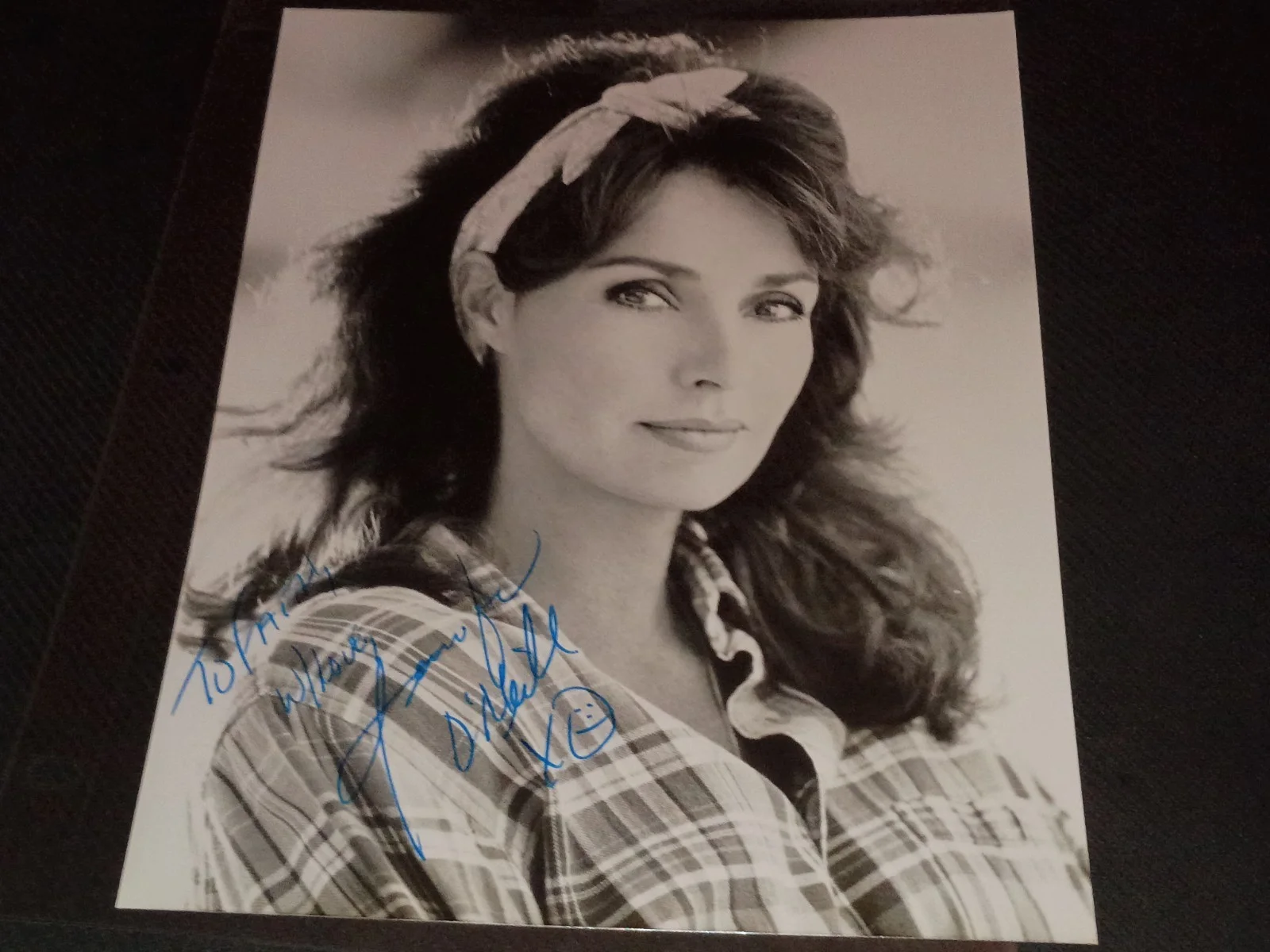 Jennifer O'Neill — JENNIFER O'NEILL / 8 X 10 B&W AUTOGRAPHED PHOTOGRAPH! SIGNED! FREE SHIPPING