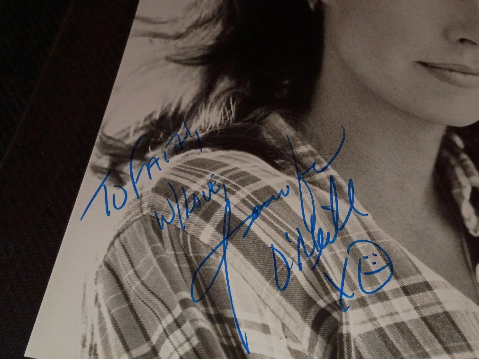 Jennifer O'Neill — JENNIFER O'NEILL / 8 X 10 B&W AUTOGRAPHED PHOTOGRAPH! SIGNED! FREE SHIPPING, изображение 2