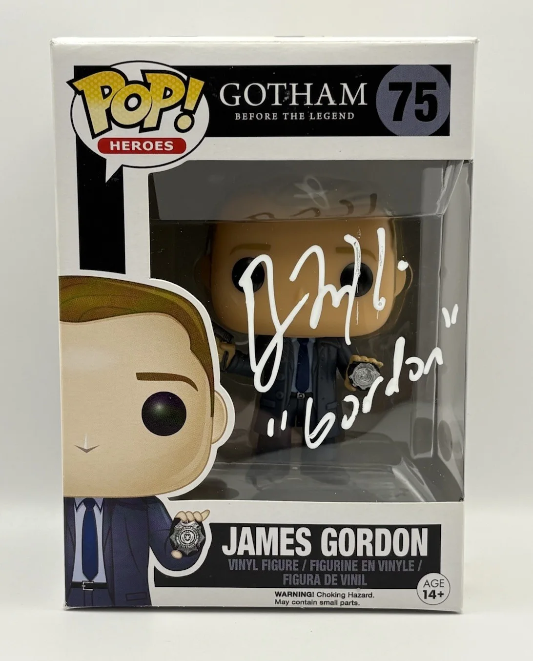 Ben McKenzie — Ben McKenzie Signed Autographed James Gordon Gotham Funko POP! Figure JSA COA, изображение 3