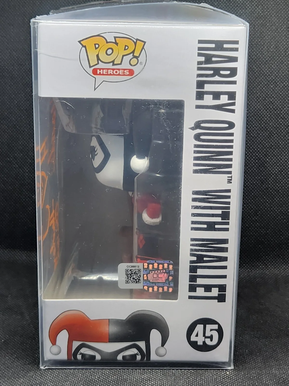 Karlii Hoch — Harley Quinn Signed Karlii Hoch Suicide Squad Funko 45 OCC COA Inscribed, image 2