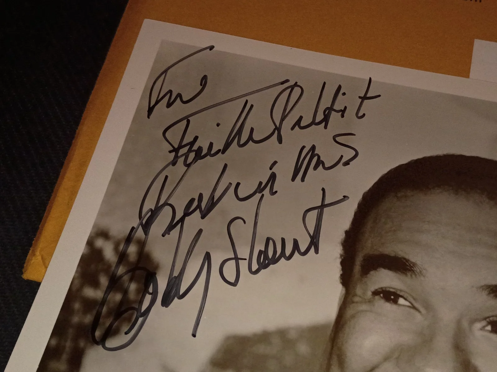 Bobby Short Signed Autographed 8 x 10 Photo American cabaret singer and pianist, image 2