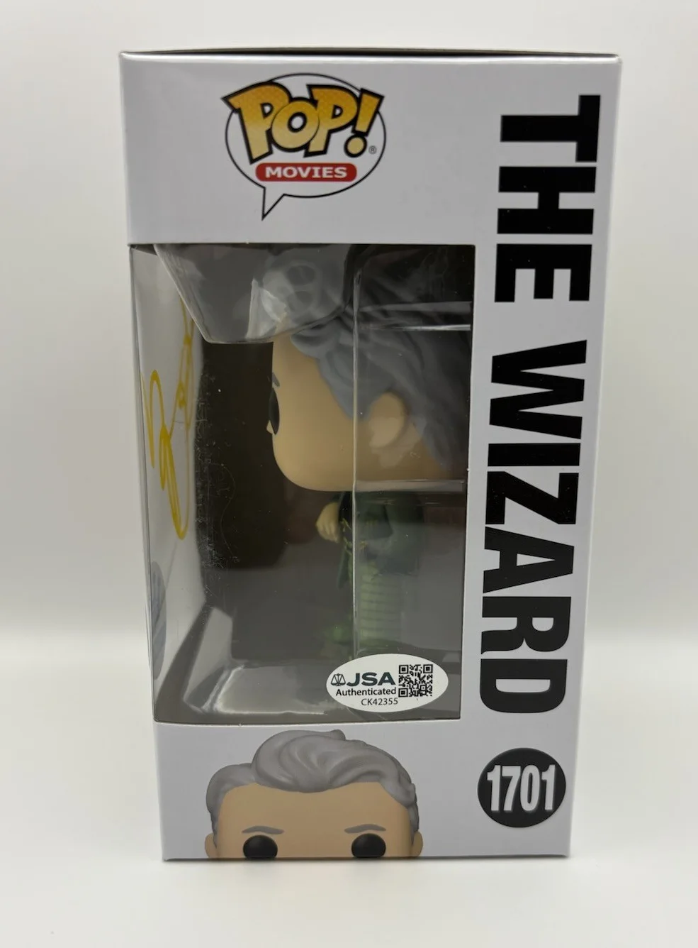 Jeff Goldblum — Jeff Goldblum Signed Autograph The Wizard Wicked Funko POP! Figure Exclusive JSA, изображение 3